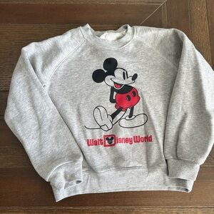 Disney World, Classic Mickey sweatshirt kids, size 7/8